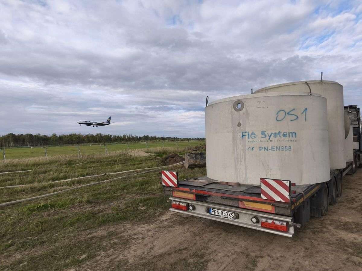 dostawa osadnika piasku OS1 do Wrocławia